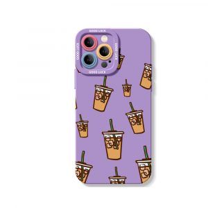 Daily Latte Delight Silicone Case for Apple iPhone Series