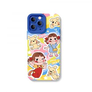 Colorful Cartoon Joy Silicone Case for Apple iPhone Series
