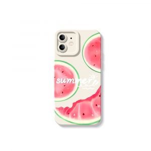 Watermelon Summer Silicone Case for Apple iPhone Series