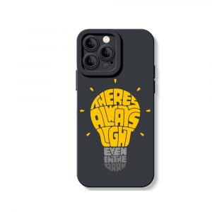 Always Light Graphic Silicone Case for Apple iPhone Series