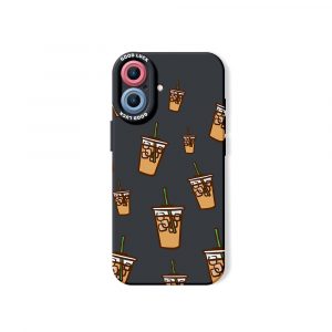 Daily Latte Delight Silicone Case for Apple iPhone Series