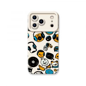 Groovy Beats Doodle Art Silicone Case for Apple iPhone Series