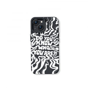 Abstract Identity Vibes Silicone Case for Apple iPhone Series