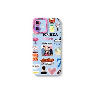 Korean Culture Celebration Silicone Case for Apple iPhone Series