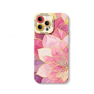 Radiant Petals Bliss Silicone Case for Apple iPhone Series