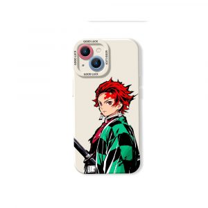 Heroic Samurai Anime Art Silicone Case for Apple iPhone Series