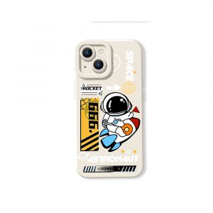 Cosmic Adventure Silicone Case for Apple iPhone Series