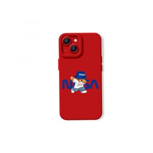 Astronaut Bear Adventure Silicone Case for Apple iPhone Series