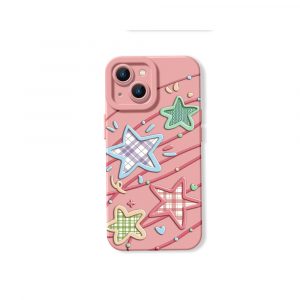 Plaid Stars and Stripes Silicone Case for Apple iPhone Series