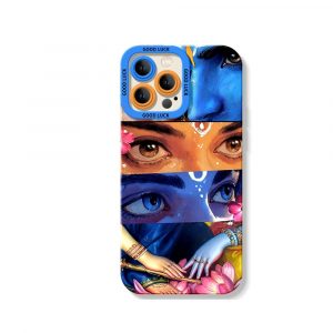 Divine Glimpse Artistry Silicone Case for Apple iPhone Series