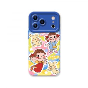 Colorful Cartoon Joy Silicone Case for Apple iPhone Series