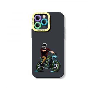 Road Warrior Biker Silicone Case for Apple iPhone Series