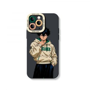 Anime Hoodie Character Vibe Silicone Case for Apple iPhone Series