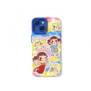Colorful Cartoon Joy Silicone Case for Apple iPhone Series