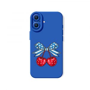 Pop Star Cherry Silicone Case for Apple iPhone Series