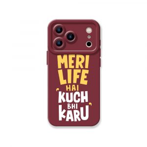 Life Bold Silicone Case for Apple iPhone Series