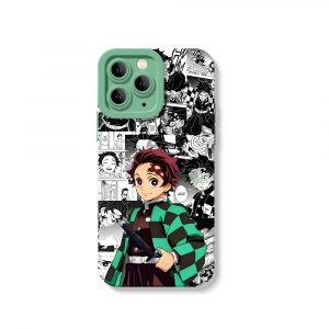 Anime Warrior Manga Collage Silicone Case for Apple iPhone Series