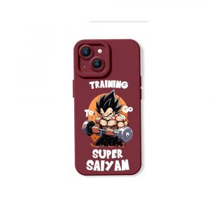 Super Saiyan Workout Warrior Silicone Case for Apple iPhone Series