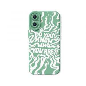 Abstract Identity Vibes Silicone Case for Apple iPhone Series
