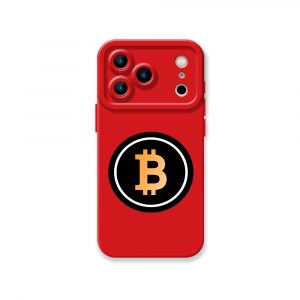 Crypto Iconic Red Silicone Case for Apple iPhone Series