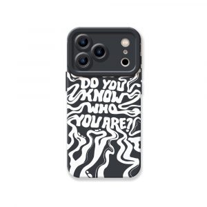 Abstract Identity Vibes Silicone Case for Apple iPhone Series