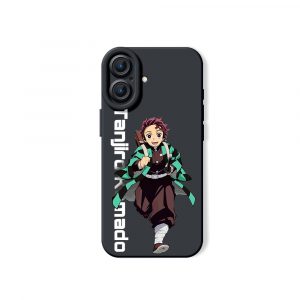 Energetic Anime Warrior Design Silicone Case for Apple iPhone Series