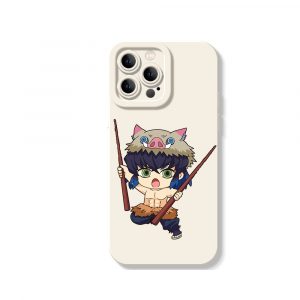 Anime Warrior Chibi Silicone Case for Apple iPhone Series