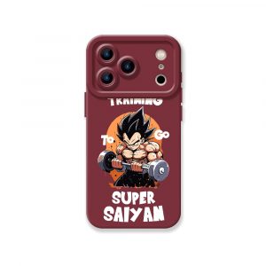 Super Saiyan Workout Warrior Silicone Case for Apple iPhone Series