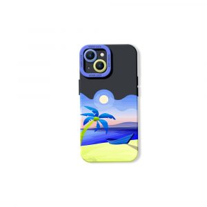 Sunset Serenity Beach Vibes Silicone Case for Apple iPhone Series