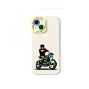 Road Warrior Biker Silicone Case for Apple iPhone Series