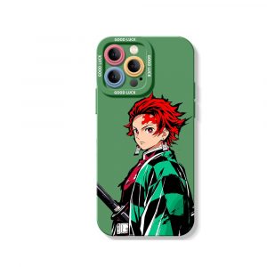 Heroic Samurai Anime Art Silicone Case for Apple iPhone Series