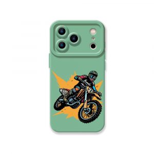 Motocross Adventure Silicone Case for Apple iPhone Series