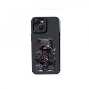 Shadow Bear Silicone Case for Apple iPhone Series