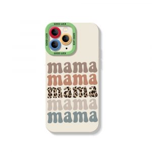 Bold Pattern Silicone Case for Apple iPhone Series