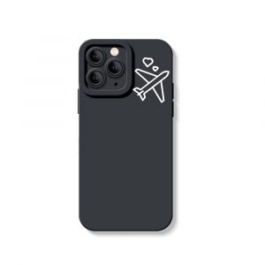 Adventure Awaits Airplane Love Silicone Case for Apple iPhone Series