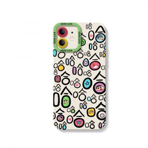 Colorful Faces Silicone Case for Apple iPhone Series