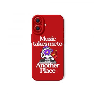 Astronaut DJ Groove Silicone Case for Apple iPhone Series