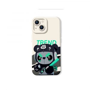 Streetwise Panda Trend Silicone Case for Apple iPhone Series