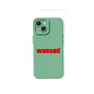 Wasted Vaporwave Vibe Silicone Case for Apple iPhone Series