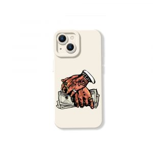 Street Hustler Stack Design Silicone Case for Apple iPhone Series