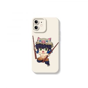 Anime Warrior Chibi Silicone Case for Apple iPhone Series