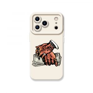 Street Hustler Stack Design Silicone Case for Apple iPhone Series