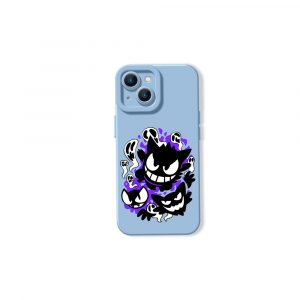 Spooky Shadows Art Silicone Case for Apple iPhone Series