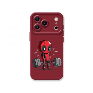 Chibi Weightlifting Hero Silicone Case for Apple iPhone Series