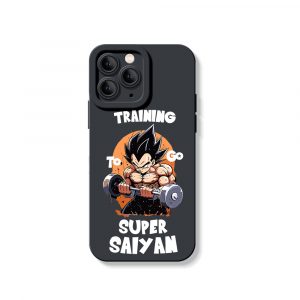 Super Saiyan Workout Warrior Silicone Case for Apple iPhone Series