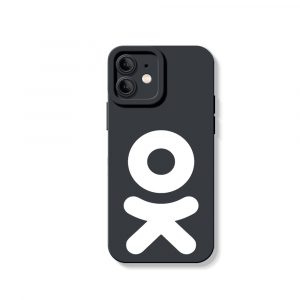 Playful Monochrome OK Silicone Case for Apple iPhone Series