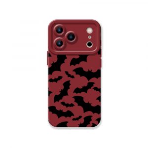 Dark Pattern Silicone Case for Apple iPhone Series