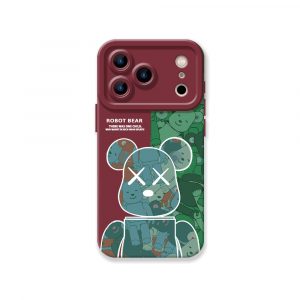 Robo Bear Silicone Case for Apple iPhone Series