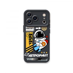 Cosmic Adventure Silicone Case for Apple iPhone Series