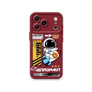 Cosmic Adventure Silicone Case for Apple iPhone Series